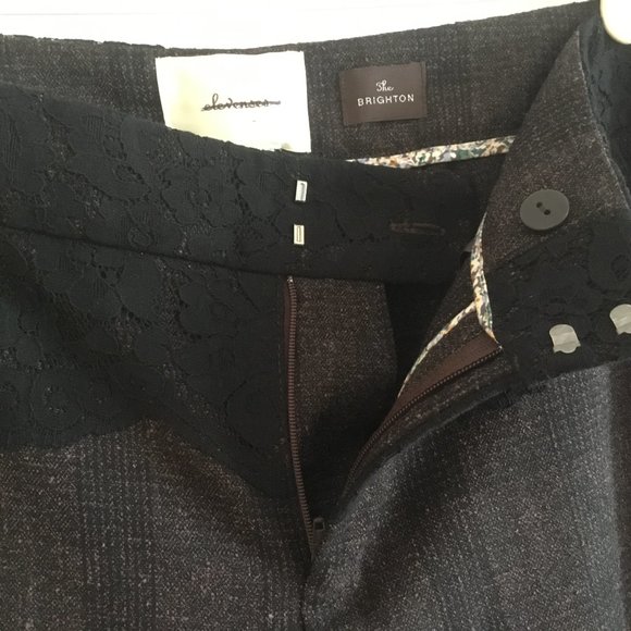 Anthropologie Flecked Brighton Trousers, by Elevenses, size 10 - Picture 11 of 11
